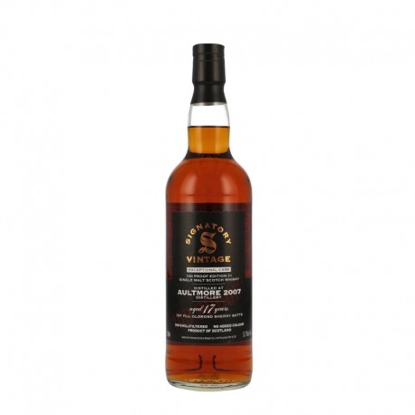 Aultmore 2007 Exceptional Cask Signatory 17 años