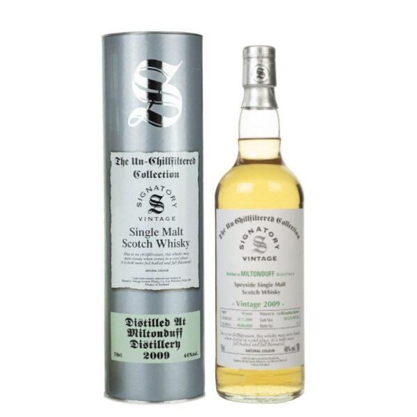 Miltonduff 2009 Signatory 11 años