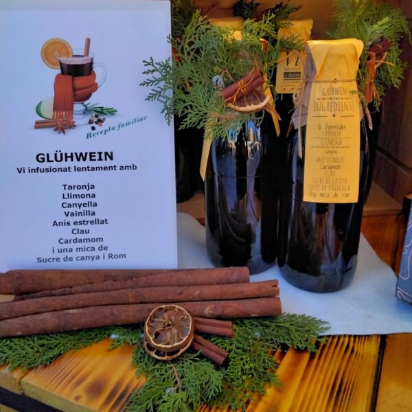 Glühwein Vino caliente alemán