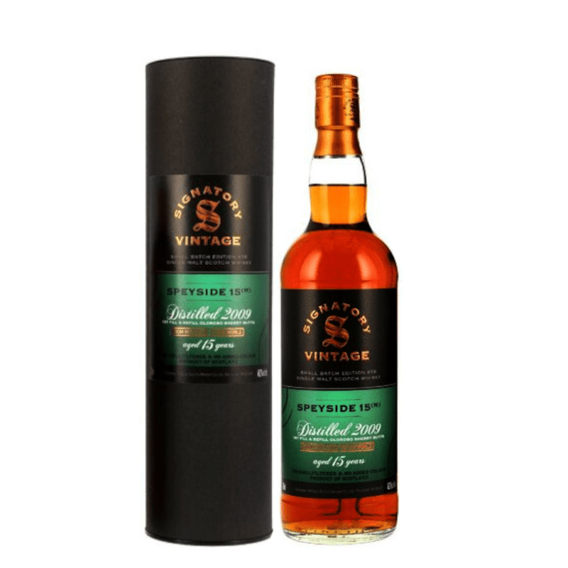 speyside-2009-signatory-15-anos-m-small-batch-ed-20 Speyside 2009 Signatory 15 años (M) Small Batch Ed. 19 - Imagen 1