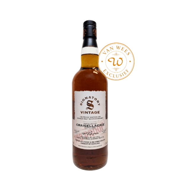 Craigellachie 2011 Signatory 15 años 100 Proof