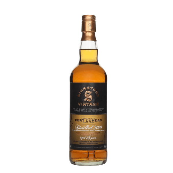 Port Dundas 2010 Signatory 15 años SG