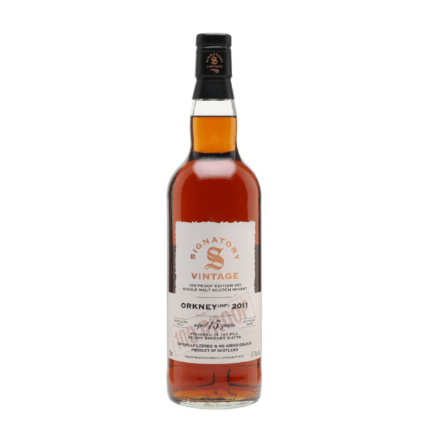 Orkney (HP) 2011 Signatory 15 años 100 Proof